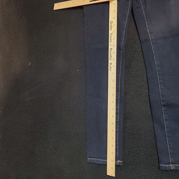 Inc Womens Petite Jeans Blue Size 4P Cotton Blend Skinny Leg Button Zip Closure - Picture 5 of 11